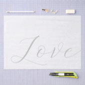 Elegante liefde bruiloft tissuepapier (Craft)