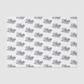 Elegante liefde decoupage tissuepapier (Voorkant)