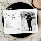 Elegante liefde en Bedankt bruiloft