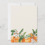 Elegante liefde in het Vrijgezellenfeest van First Kaart (Achterkant)