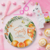 Elegante liefde in het Vrijgezellenfeest van First Papieren Bordje (Feest)