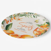 Elegante liefde in het Vrijgezellenfeest van First Papieren Bordje (Gekanteld)