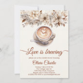 Elegante liefde is het brouwen van Vrijgezellenfee Kaart (Voorkant)