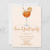 Elegante liefde op het eerste Spritz Vrijgezellenf Kaart (Voorkant)