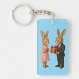 🔑 Elegante liefde Sleutelhanger – de perfecte all