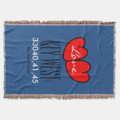 ELEGANTE LIEFDE THROW_ZIPCODE DEKEN (Voorkant)