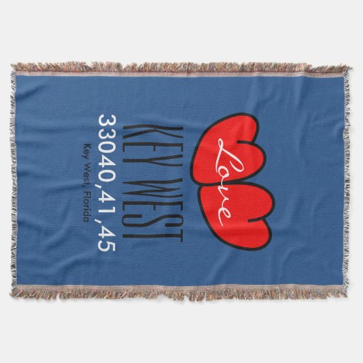 ELEGANTE LIEFDE THROW_ZIPCODE DEKEN (Voorkant)