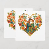 Elegante Liefdeshart (Voorkant / Achterkant)
