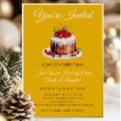 Elegante liefste Noel kerstfeest uitnodiging