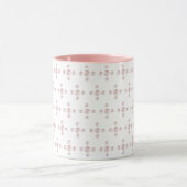 Elegante lieve stippen mok (Midden)