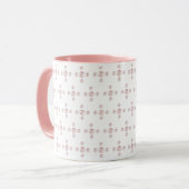 Elegante lieve stippen mok (Voorkant links)