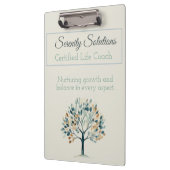 Elegante life coach klembord (Links)