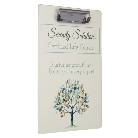 Elegante life coach klembord (Rechts)