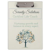 Elegante life coach klembord (Voorkant)