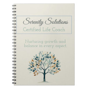 Elegante life coach notitieboek