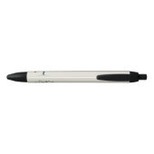 Elegante Life Coach Zwarte Inkt Pen (Achterkant)