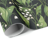 Elegante Lilly van de vallei Cadeaupapier (Rol Hoek)