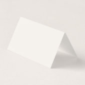 Elegante Lily Trouwplaatskaart Kaart (Achterkant)