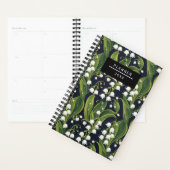 Elegante Lily van de Vallei Bloemenplanner Planner (Display)