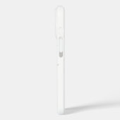 Elegante Line Art Bloemtypografie Case-Mate iPhone Case (Achterkant / Links)