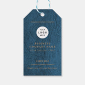 Elegante logo gepersonaliseerde cheer winefles cadeaulabel (Voorkant)