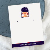 Elegante Logo Vrouwen Houder voor designer sierade Visitekaartje