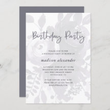 Elegante look Bloemen Verjaardagsfeest