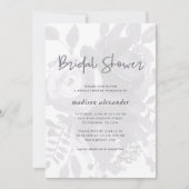 Elegante look bloemig Vrijgezellenfeest Kaart (Voorkant)