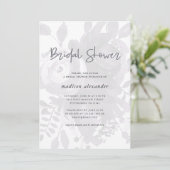 Elegante look bloemig Vrijgezellenfeest Kaart (Staand voorkant)