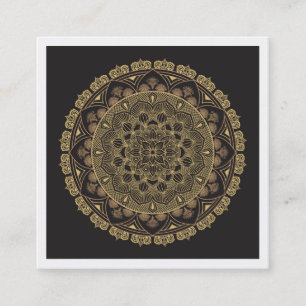 Elegante Lotus Bloem Logo Yoga Visitekaartje