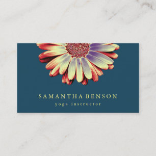 Elegante Lotus Bloem Logo Yoga Visitekaartje