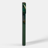 Elegante Lotus Bloem Roze & Goud | Monogram Case-Mate iPhone Case (Achterkant / Rechts)