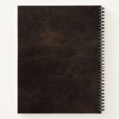 Elegante Lotus Bloemen Trouwplanning Notitieboek (Achterkant)