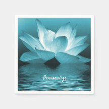 Elegante Lotus Bloemenoceaan Zen Yoga gepersonalis