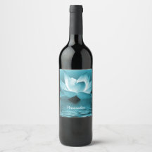 Elegante Lotus Bloemenoceaan Zen Yoga gepersonalis