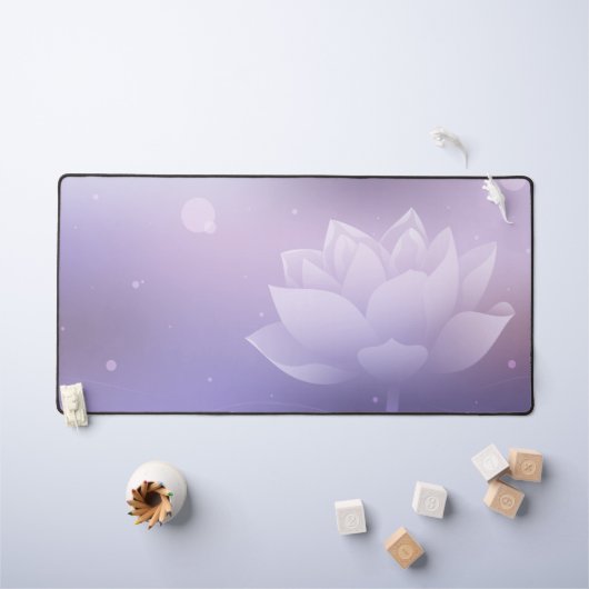 Elegante Lotus Bloom Desk Mat (Kindertafel)