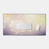 Elegante Lotus Bloom Desk Mat (Keyboard & Muis)