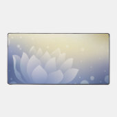Elegante Lotus Bloom Desk Mat (Voorkant)