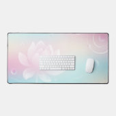 Elegante Lotus Bloom Desk Mat (Keyboard & Muis)
