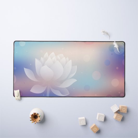 Elegante Lotus Bloom Desk Mat (Kindertafel)