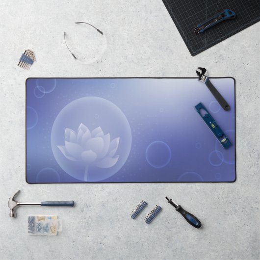 Elegante Lotus Bloom Desk Mat (Werkstation)