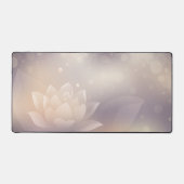 Elegante Lotus Bloom Desk Mat (Voorkant)