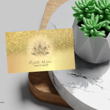 Elegante Lotus Glitter Confetti Glans 
