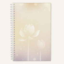 Elegante Lotus Hardcover Klein Notitieboek