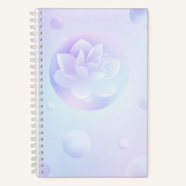 Elegante Lotus Hardcover Klein Notitieboek