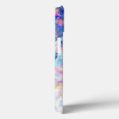 Elegante Lotus Holografische Opalium Case-Mate iPhone Case (Achterkant / Rechts)