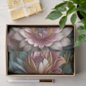 Elegante Lotus Tuin Decoupage Tissuepapier (Geschenk)