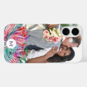Elegante Lotusbloem Aangepaste Foto Case-Mate iPhone Case (Achterkant (horizontaal))