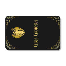 Elegante lucifers, zwart en goud