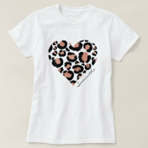 Elegante Luipaard Hart Naam